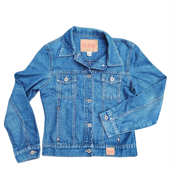 Guess Jackets & Blazers - GUESS women's denim/jean jacket, size M